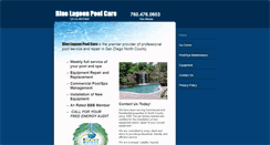 Desktop Screenshot of bluelagoonpoolcare.com